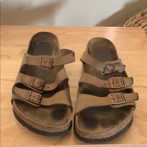 Oiled Leather Tobacco Brown Florida Birkenstock’s